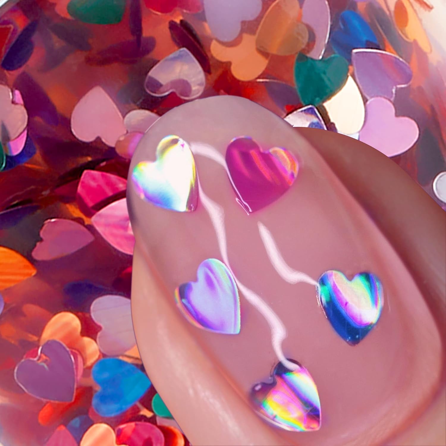 Oja Nails.INC Amor En Lentejuelas