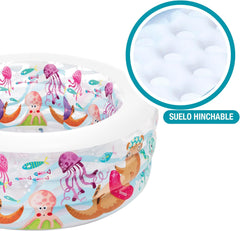 Piscina para acuario Intex, multicolor, 152x152x56 cm, 58480NP