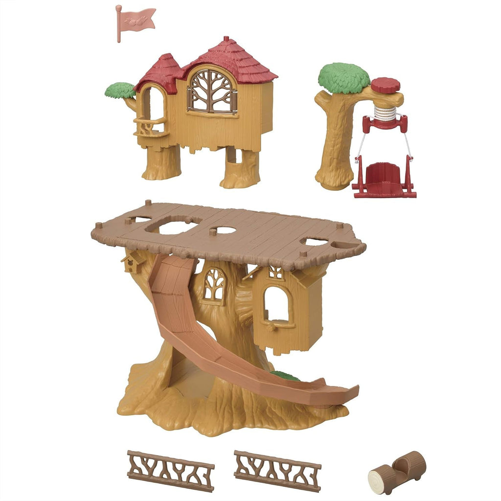 Sylvanian Families 5494 Adventure Tree House - Set de joacă pentru casa de păpuși Casute de papusi Naty Shop