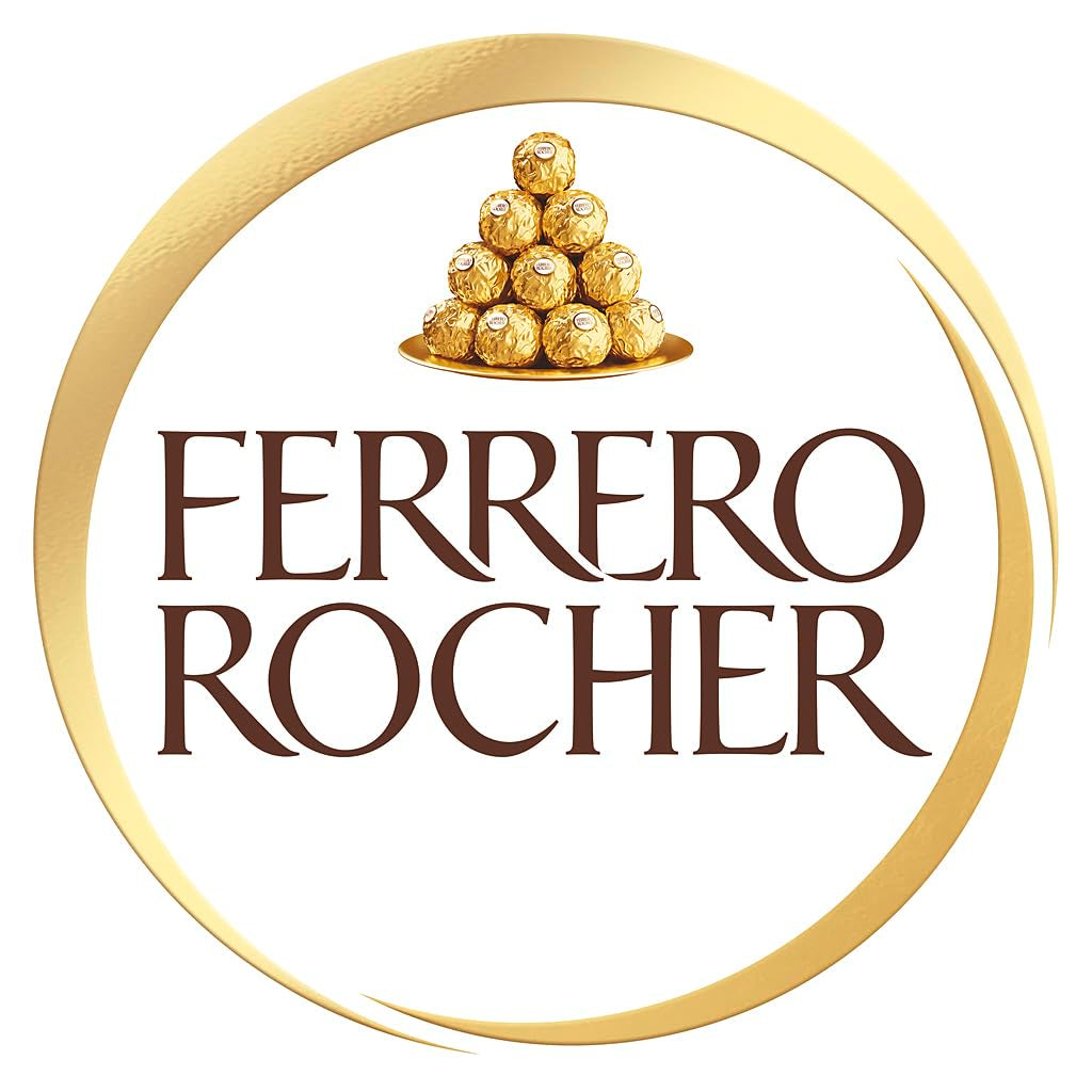 Ferrero Rocher - Bombones especiales crujientes y cremosos de avellanas - Regalo de San Valentín para él y para ella - 16 paquetes de 4 bombones individuales
