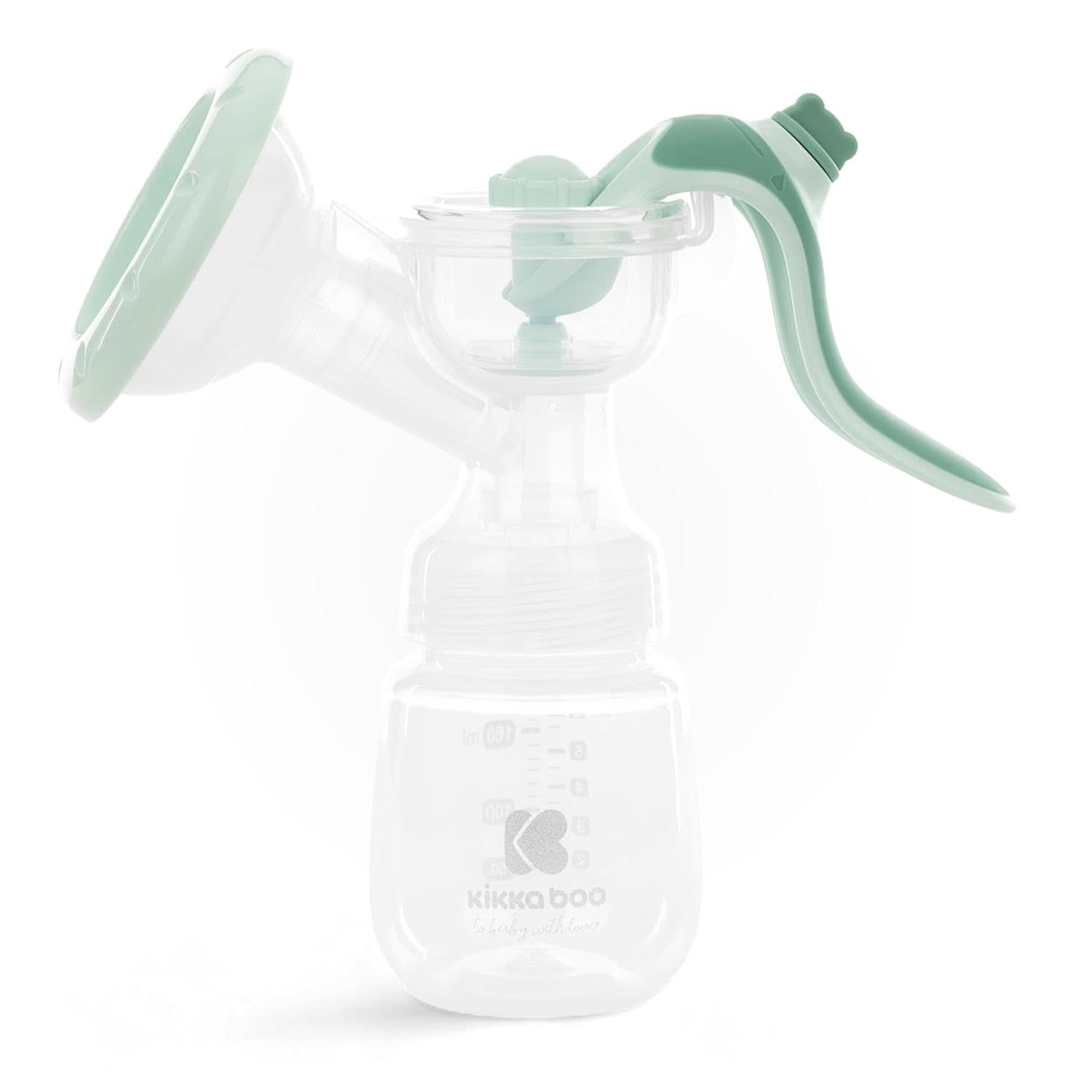 Kikkaboo Sacaleches ELSIE, manual con 2 modos, potencia de succión regulable, vaso de silicona suave Accesorios Alimentación y Lactancia Bebe Naty Shop