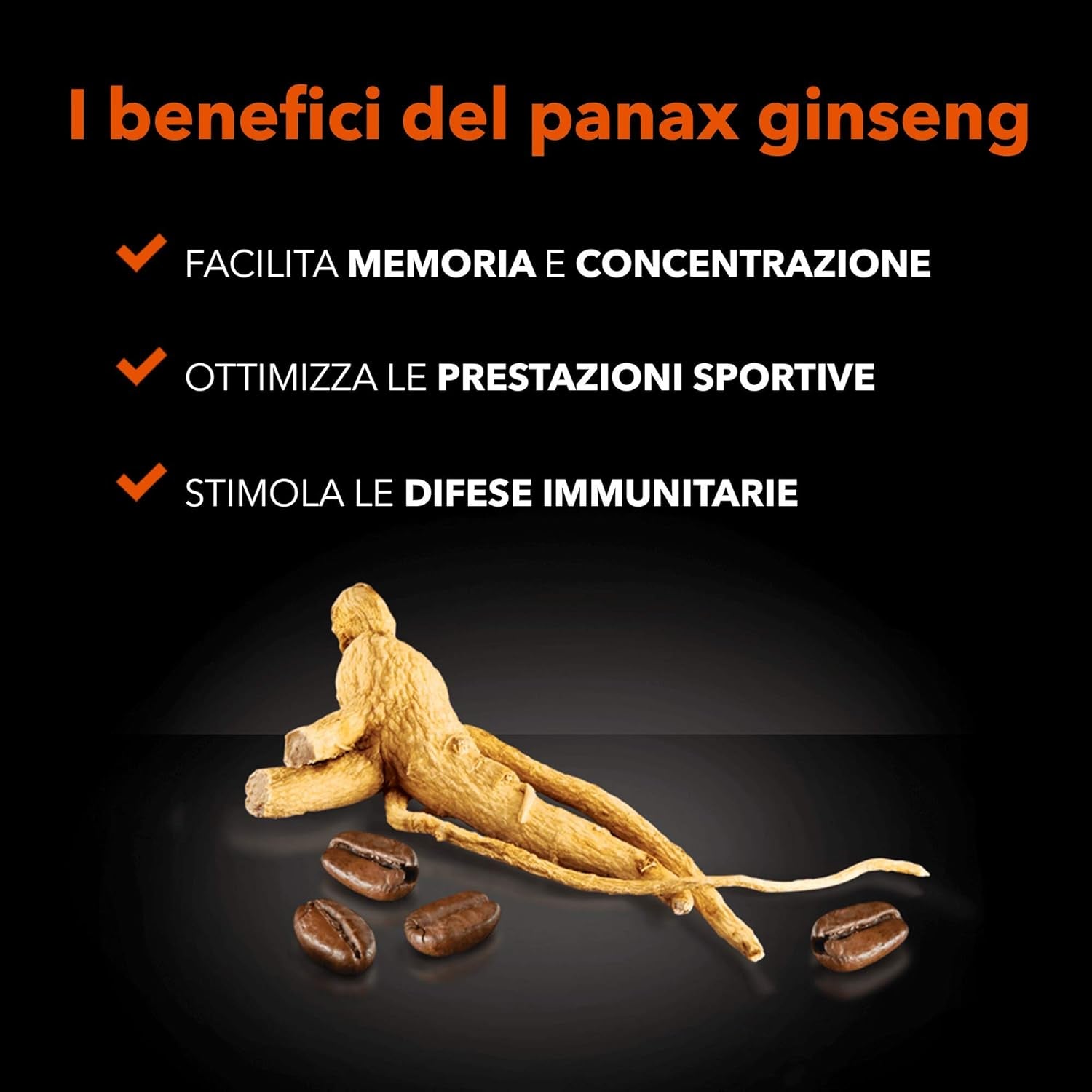 - 1 Verpackung mit 500 Gr Ginseng mit Brauner Rohrzucker-Löslichem Kaffeepulver zum Süßen, Ideal zum Hinzufügen zu Heißem Wasser, Glutenfrei, Laktosefrei und Gentechnikfrei