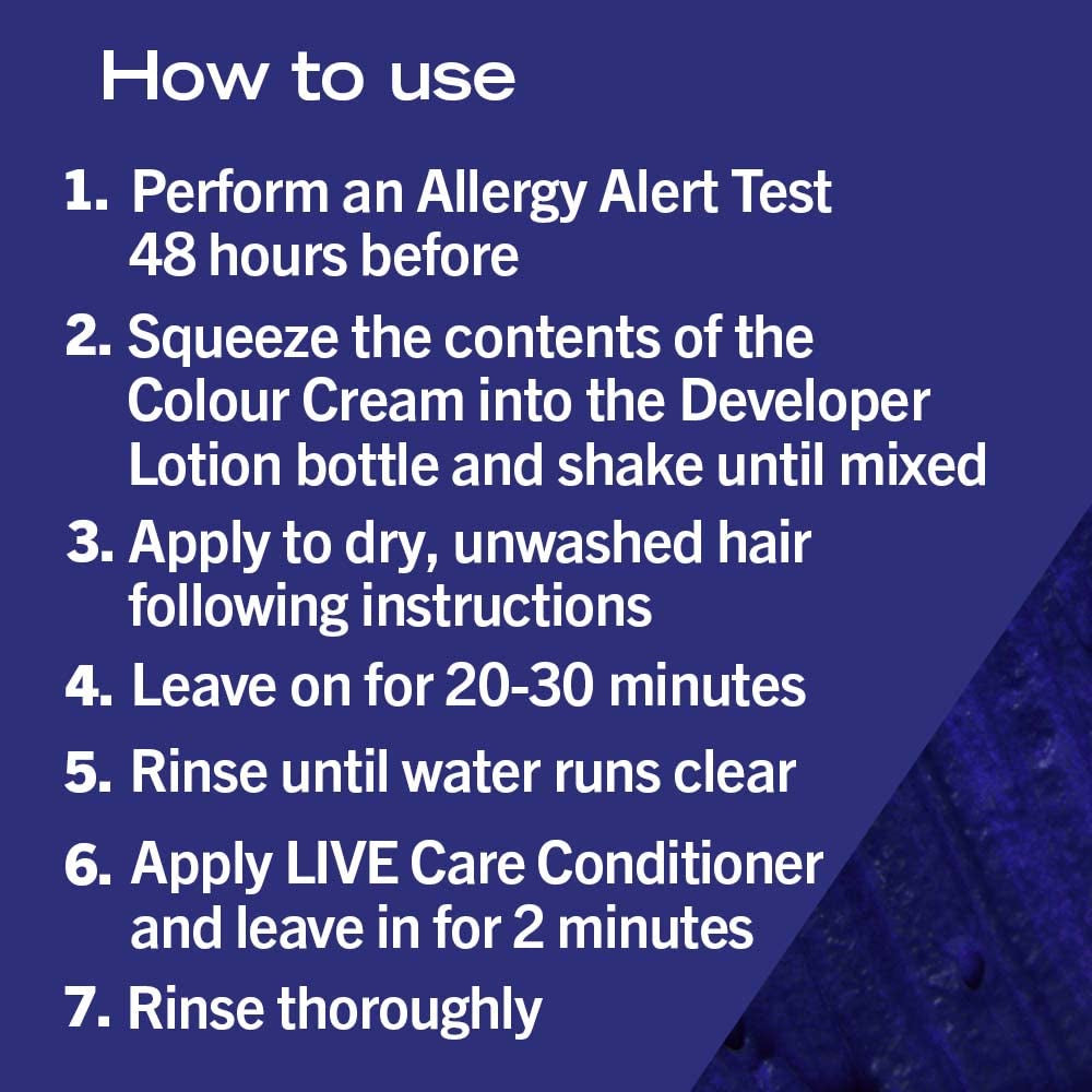 Schwarzkopf LIVE U67 Blue Mercury, 100 ml Vopsea pentru par Naty Shop