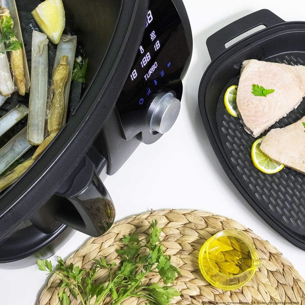 Cecotec Mambo 6090 Multifunktions-Küchenmaschine, 1700 W, 23 Funktionen, Krug Mit Fassungsvermögen 3,3 L, 3 Teller Gleichzeit, 10 Geschwindigkeitsstufen, Timer Robots de cocina y batidoras Naty Shop