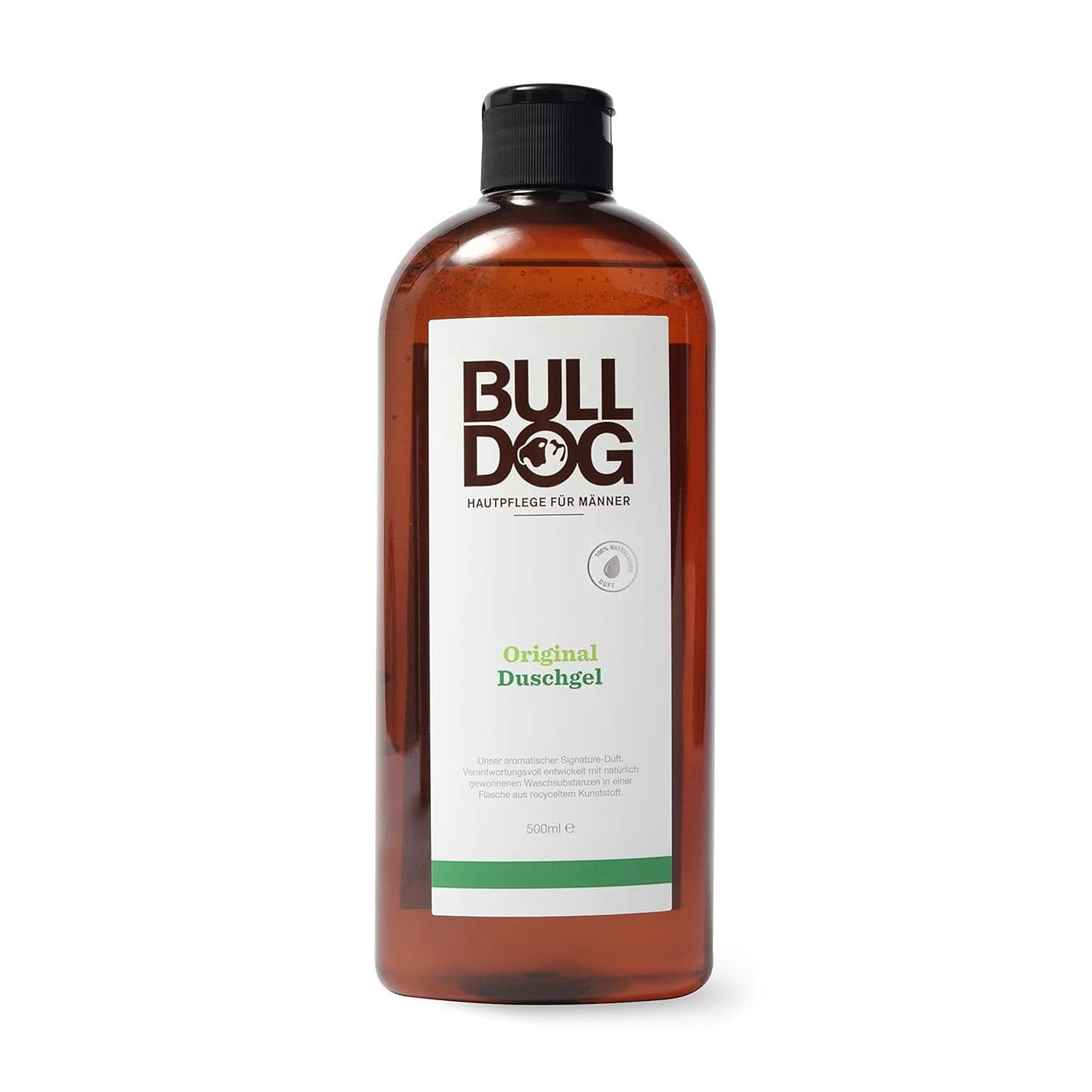 BULLDOG, Gel de ducha para hombre con limón y bergamota, 500 ml Ducha y baño Naty Shop 2 unidades x 500 ml Original
