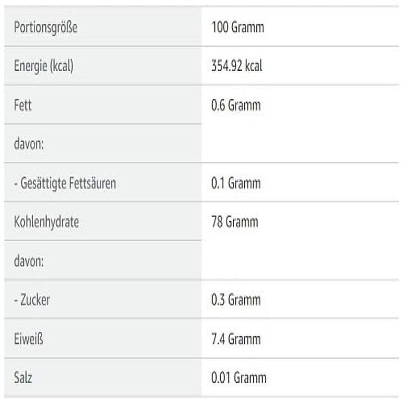 tegut... Arroz Basmati Orgánico, 500g (Paquete de 4)