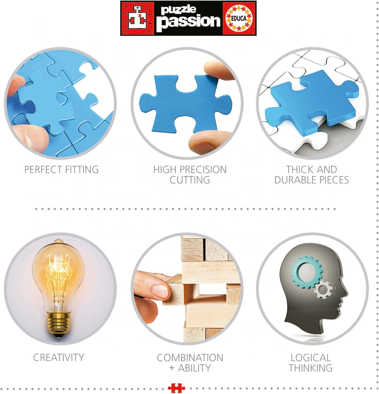 Educa - Puzzle 500 piese pentru adulti | Sistem solar, puzzle 500 piese pentru adulti si copii de la 11 ani, planete, spatiu, spatiu (18449) Puzzle Naty Shop