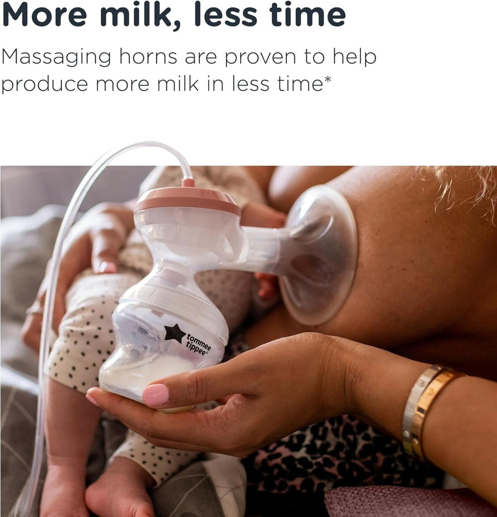 Tommee Tippee Made for Me Extractor de leche eléctrico único, fuerte succión Accesorios Alimentación y Lactancia Bebe Naty Shop