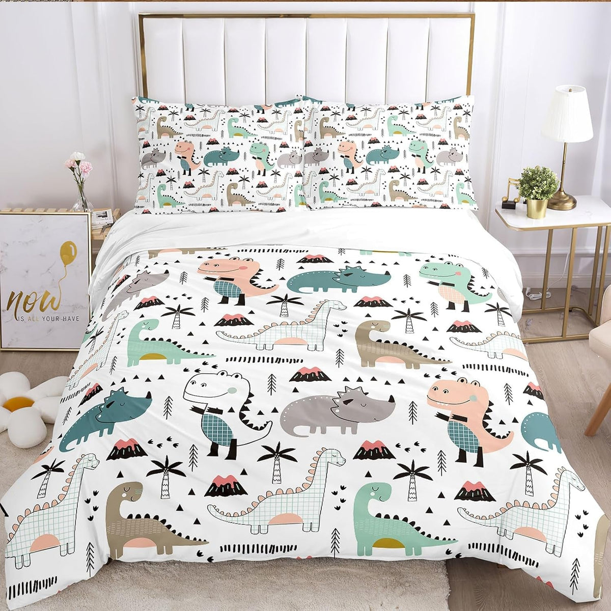 Ropa de cama infantil, Ropa de cama Dinosaurio - infantil Naty Shop A-3 135 X 200 Cm