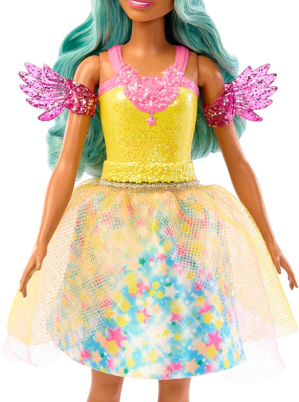 Barbie Ein Verborgener Zauber - Teresa Puppe mit märchenhaftem Outfit, gewelltes Haar and Kamm für Frisierspaß, für Kinder ab 3 Jahren, HLC36