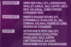 Cock Currypaste Panang, Schärfe medio, auténtica cocina tailandesa, ingredientes naturales, vegano, halal y sin gluten (1 x 50 g)