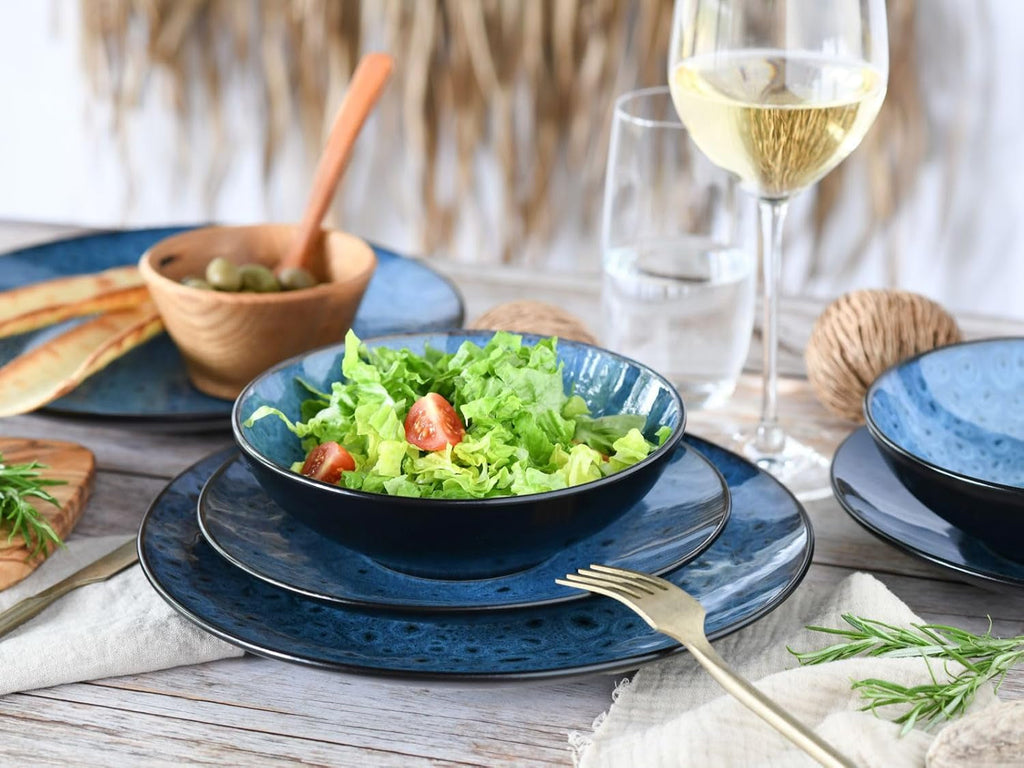 Creatable, 23630, Seria CAPRI - Smalt reactiv, Set de veselă 16 piese Seturi vesela masa Naty Shop