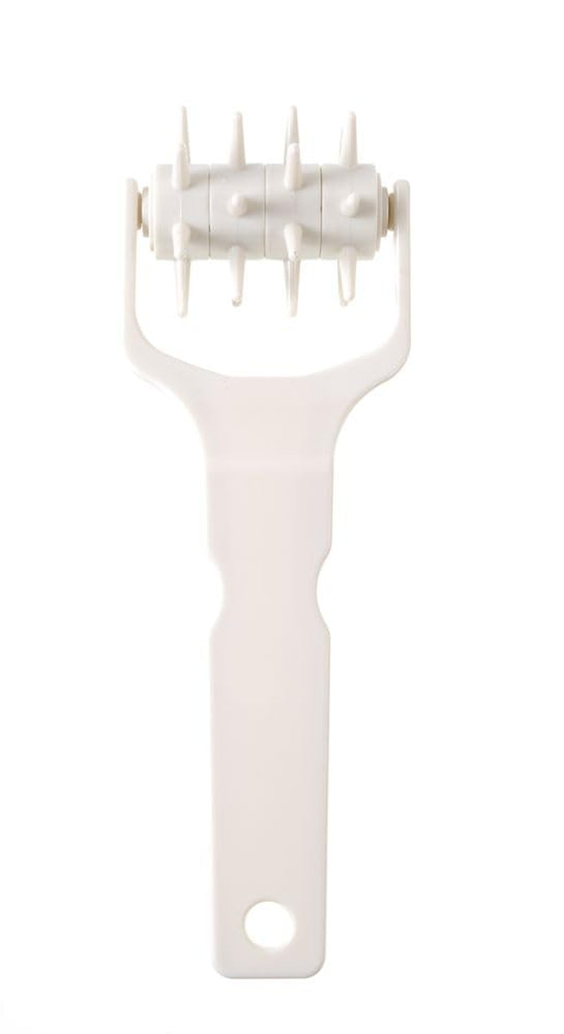 HENDI Stiproller, Stippwalzse, Teigigel, Teig Gitterschneider, für saftige Kuchen- und Gebäckböden sowie Pizzateig, 77x210mm, Polipropileno