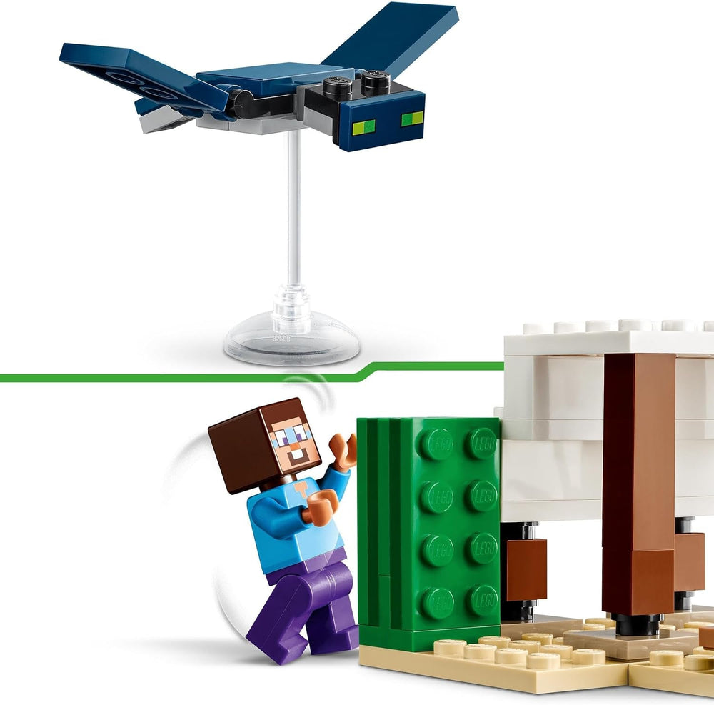 LEGO Minecraft Steve's Desert Expedition, set de videojuego para niños y niñas, bioma con Steve, casa, figuritas y juguete Camel, regalo gamer para niños a partir de 6 años 21251 Juegos de construcción Besuche den LEGO-Store