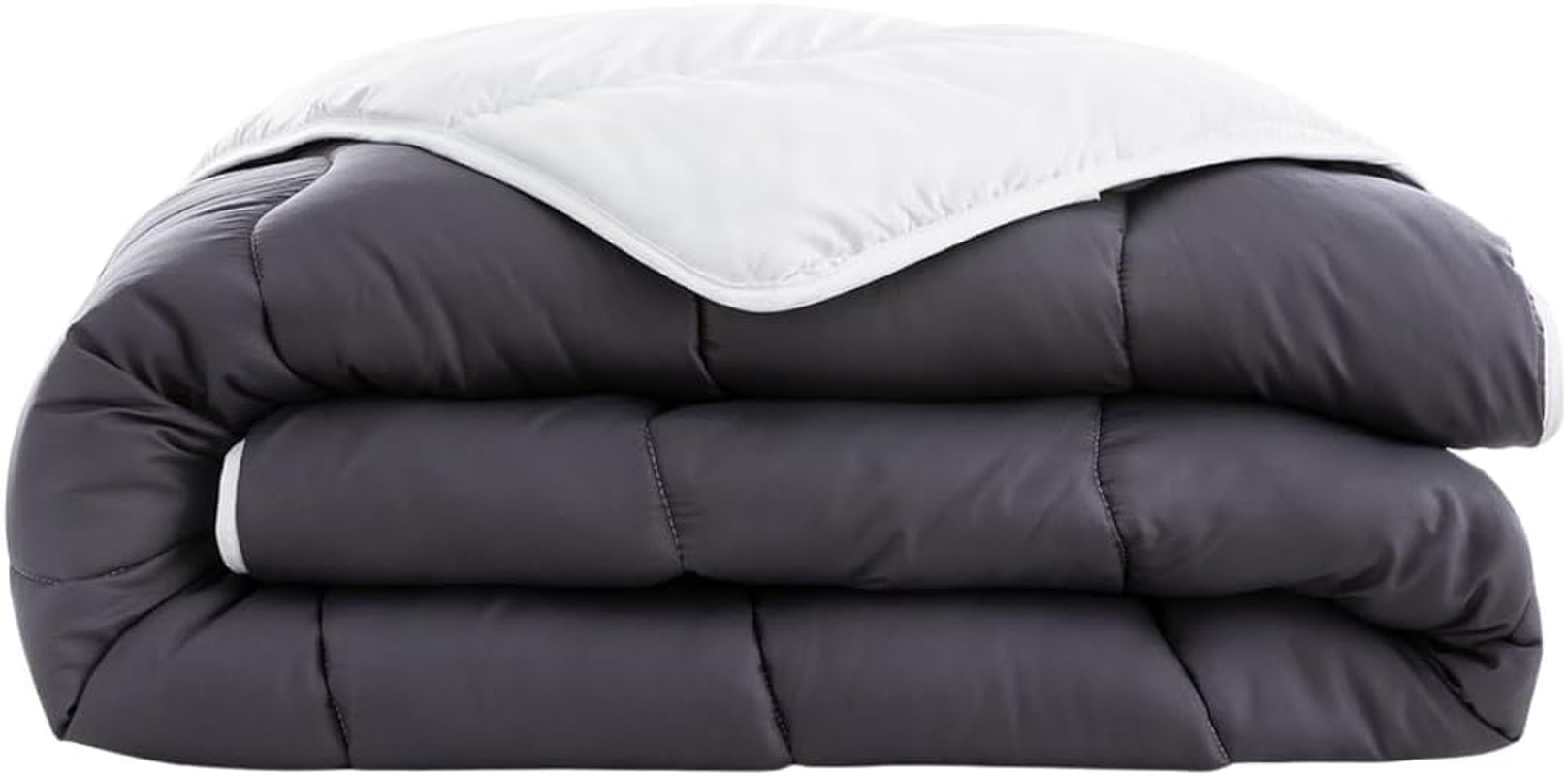 Edredón Abeil 200 X 200 Cm, bicolor, blanco y gris Edredones y colchas Naty Shop 200 X 200 Cm