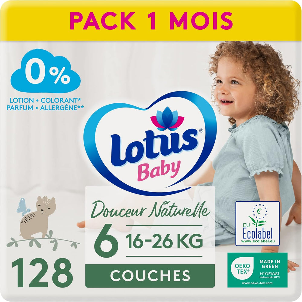Pañales Douceur Naturelle, talla 5 (12-20 kg), 1 mes, 140 pañales
