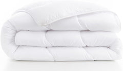 Edredón Abeil, material: 100% microfibra, relleno, Blanche, 260X240 Edredones y colchas Naty Shop