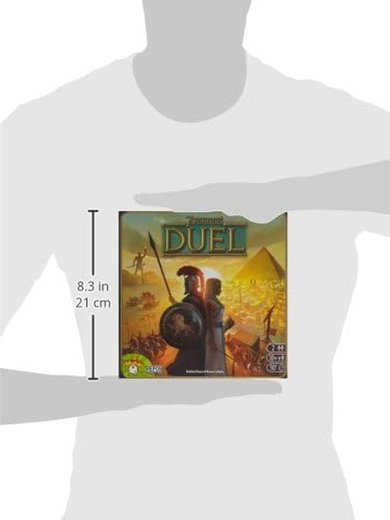 Asmodee 7 Wonders Duel, Juego básico, Juego de conocedores, Juego de estrategia, 2 jugadores, A partir de 10 años, 30 minutos, Alemán