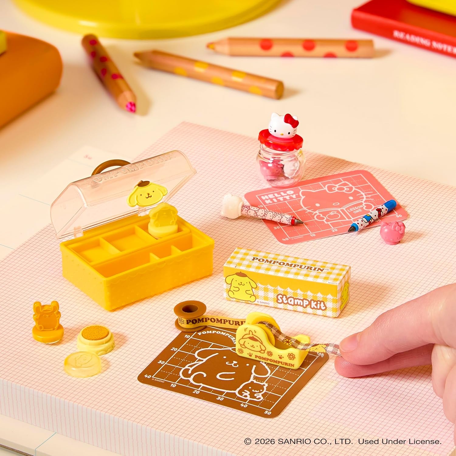 Miniverse MGA Make It Mini Hello Kitty and Friends Seria 3 – Mini obiecte de colecție, Sanrio, replici retro de papetărie, artizanat, DIY, pentru colecționari și copii cu vârsta de 8 ani și peste