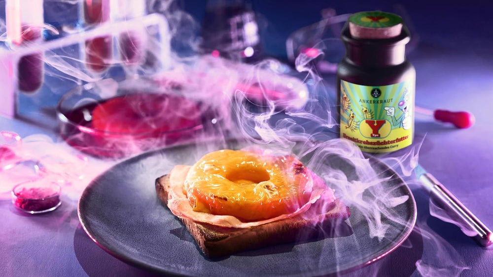 Ankerkraut x Yps Urzeitkrebszüchterfutter, Gewürzmischung für Rice, Gemüse und Snacks, mit Rote Beete, Kurkuma und Zwiebel, sin sal, 80 g en corcho