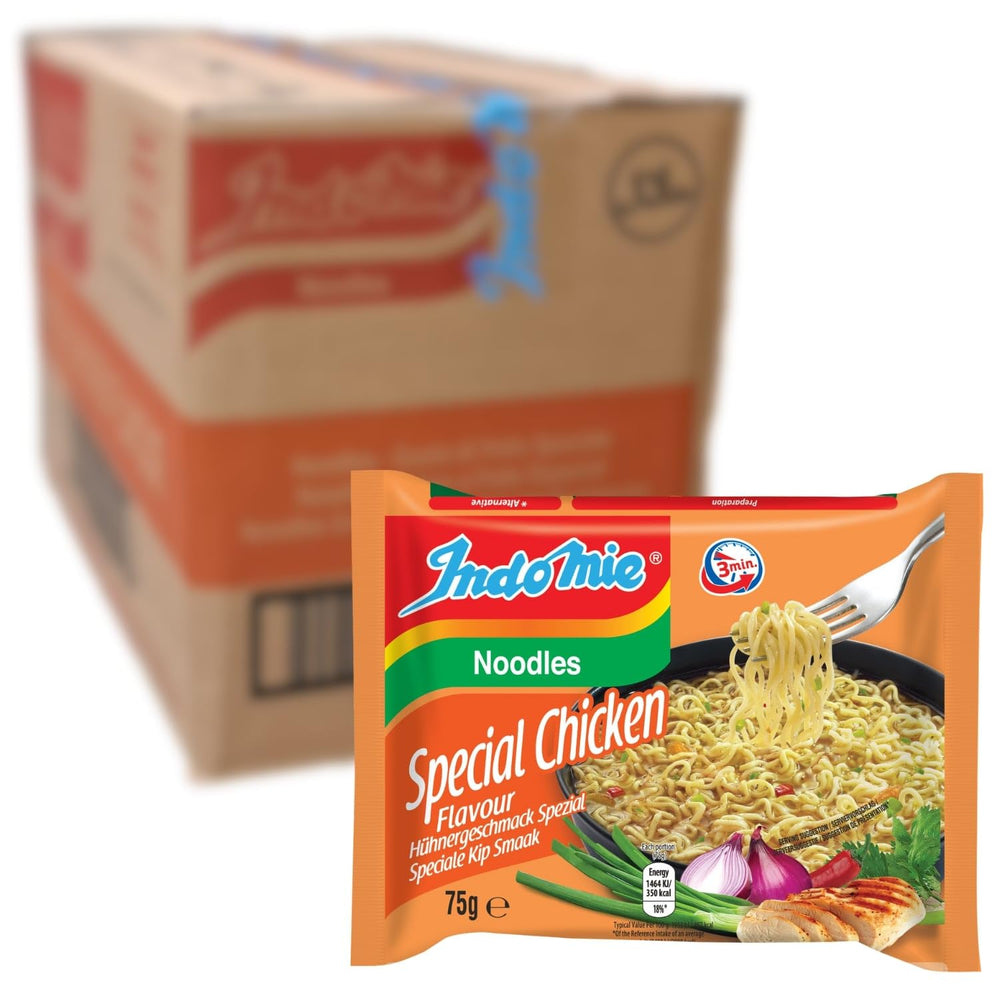 INDOMIE - Fideos instantáneos Mi Goreng - Paquete múltiple (40 x 80 g)