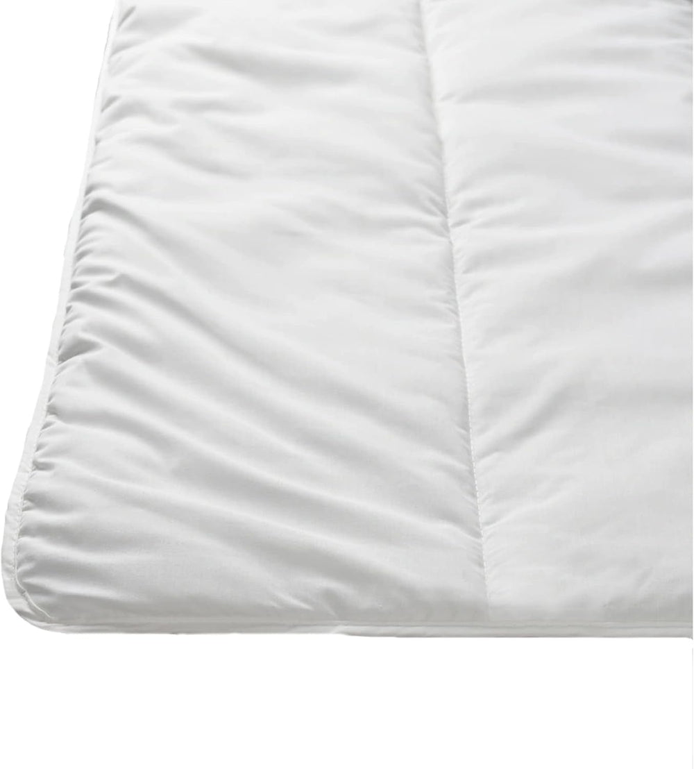 Prestige Italian Bedding Edredón de Verano de Microfibra, Blanco, Doble, 100% Naty Shop Edredones y Edredones