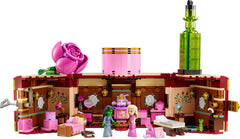 LEGO Dormitorio de Wicked Glinda y Elphaba - Casa de muñecas con 2 minimuñecas de las Brujas de Oz, accesorios geniales que incluyen flores y trajes - Juguete creativo para niñas mayores de 8 años y fans - 75683 Juegos de construcción Besuche den LEGO-Store