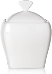 Zahărniță și ulcior de lapte Ritzenhoff & Breker Melodie, set 2 piese, alb