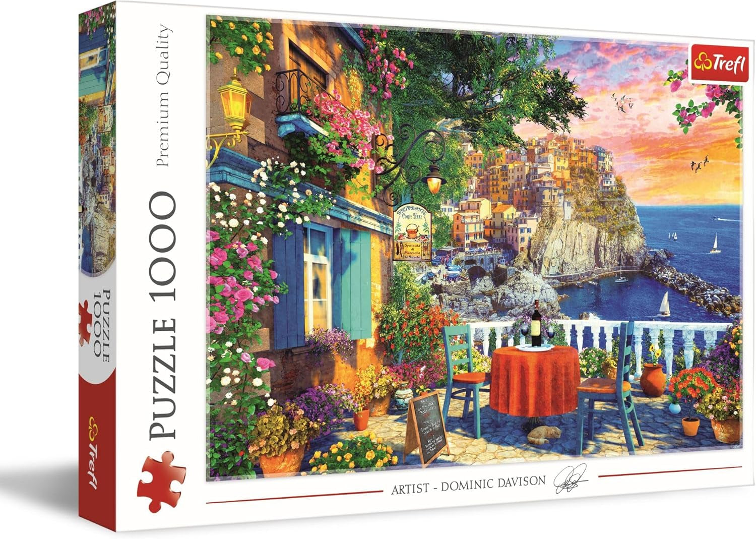 Puzzle 1000 Vedere a Cinque Terre Puzzle Naty Shop Titlu implicit