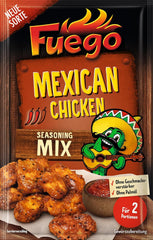 Mezcla de condimentos Fuego para pollo mexicano - Para 2 porciones