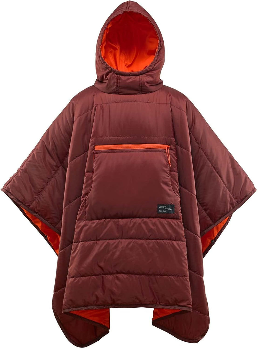Therm-A-Rest Honcho Poncho unisex manta con capucha portátil manta con capucha portátil camas y mantas Therm-a-Rest rojo/excursión, color sólido (sólidos de escapada) talla única