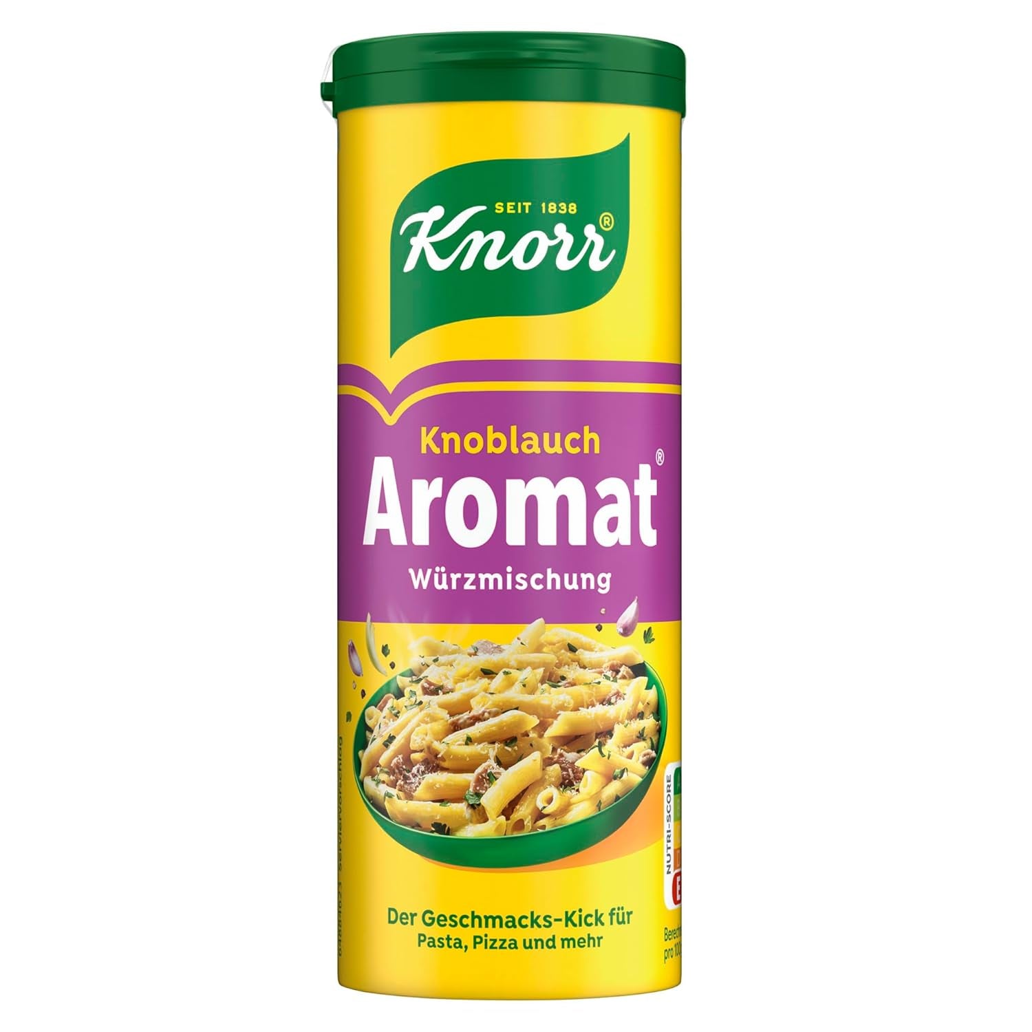 Knorr Würzmischung Garlic Aromat für schnelle Gerichte zum Würzen und Verfeinern von Pasta, Pizza, Gemüse und más 90 g