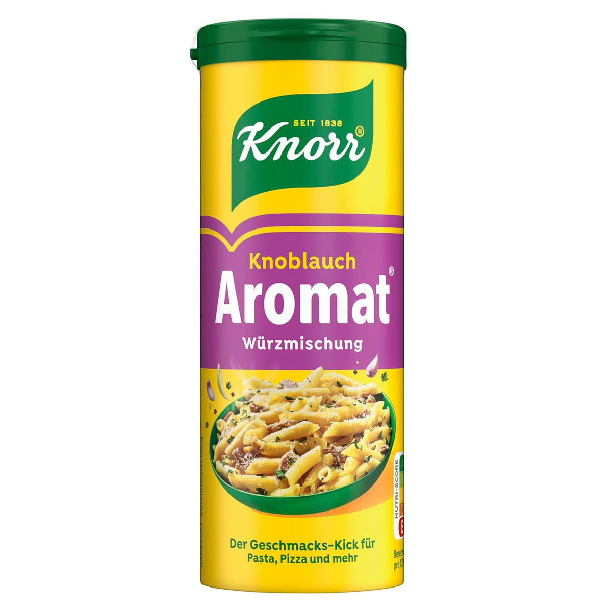Knorr Würzmischung Garlic Aromat für schnelle Gerichte zum Würzen und Verfeinern von Pasta, Pizza, Gemüse und más 90 g
