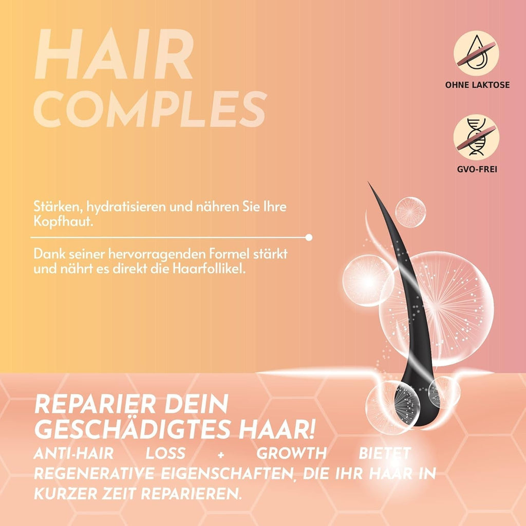 Healthy Fusion Haircomplex, eficient împotriva căderii părului, 30 capsule Ingrijire par Naty Shop