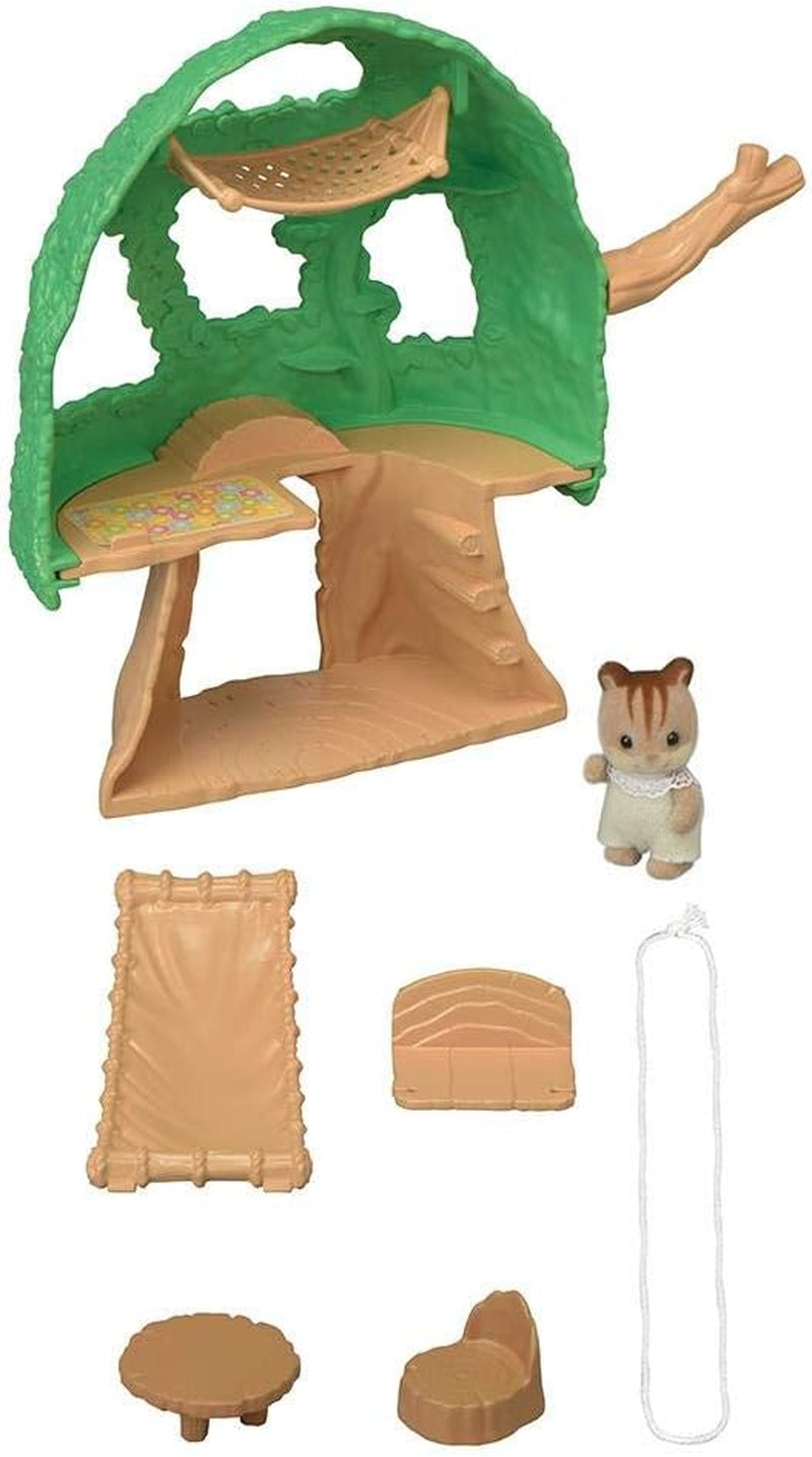 Sylvanian Families 5318 Casa del Árbol Baby Adventure - Juego de Casa de Muñecas Casas de Muñecas Naty Shop