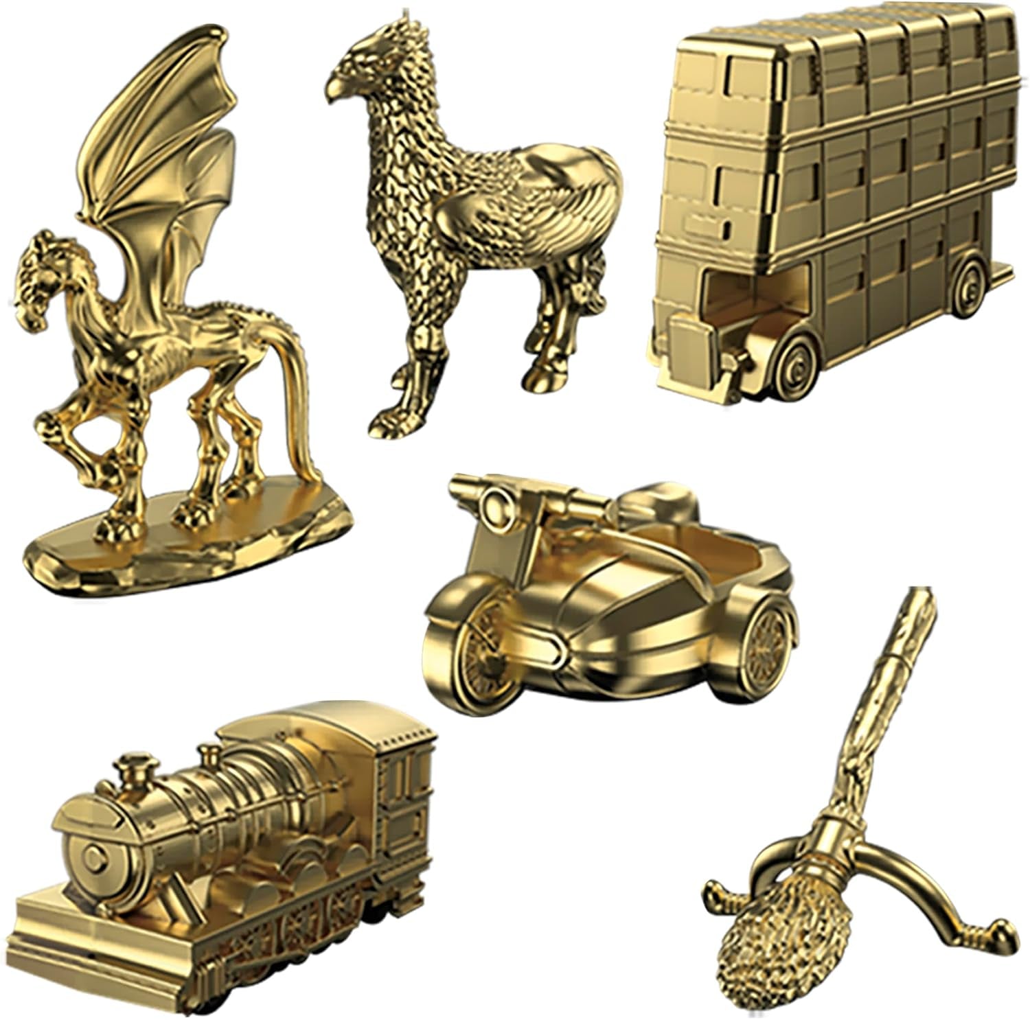 Juego de mesa Monopoly Harry Potter Edition, juego familiar para 2 a 6 jugadores, a partir de 8 años - Versión alemana