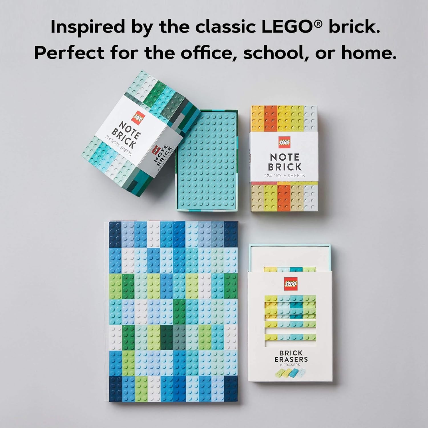 Ladrillo de notas LEGO® (azul-verde): 224 hojas de notas (LEGO x Chronicle Books)
