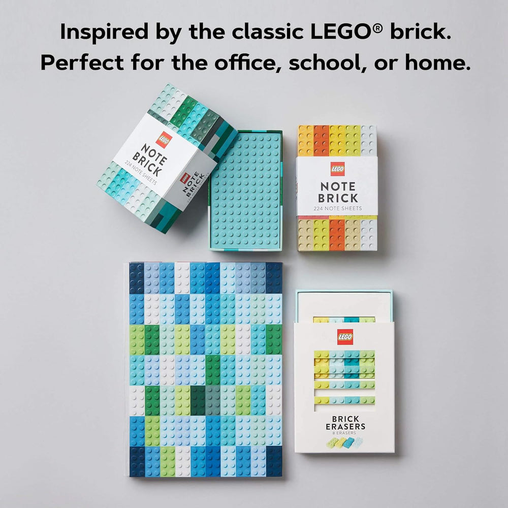 Ladrillo de notas LEGO® (azul-verde): 224 hojas de notas (LEGO x Chronicle Books)