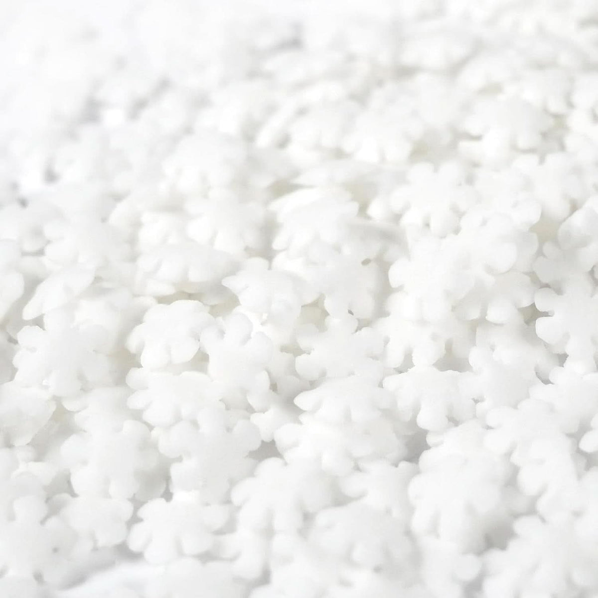 Streusel Hero, sprinkles fulgi de zăpadă, diverse cantitati Sprinkles Naty Shop 40 grame