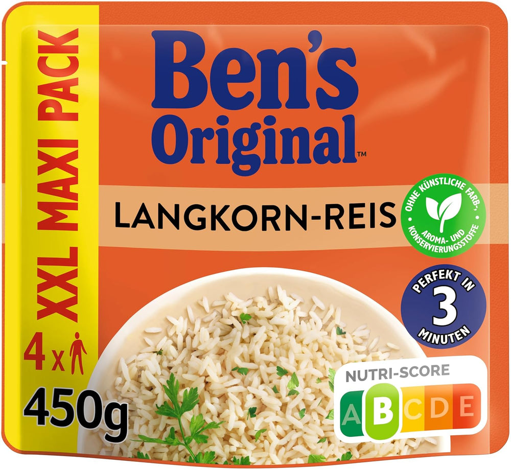 BEN'S ORIGINAL™ Arroz Basmati Express 6 x 220g