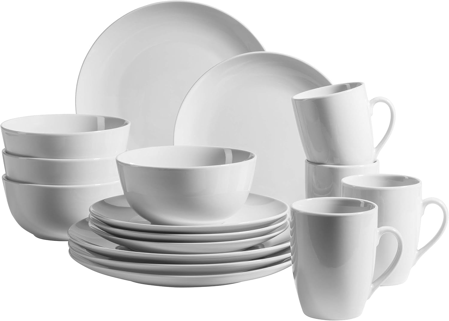 Mäser Kombiservice, Porzellan Barca, Weiß Juegos de vajilla Naty Shop Título predeterminado