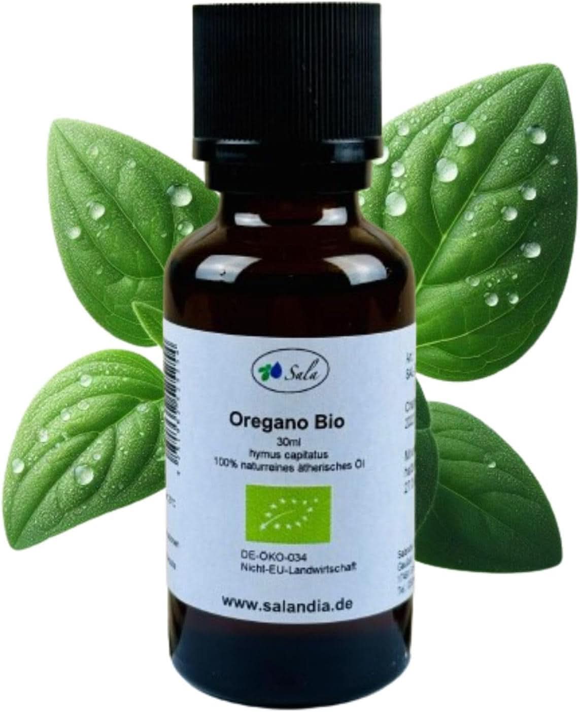 Aceite de Orégano Aroma Aceite Esencial de Orégano BIO - Para consumo - 100% natural 30 ml Arome Naty Shop