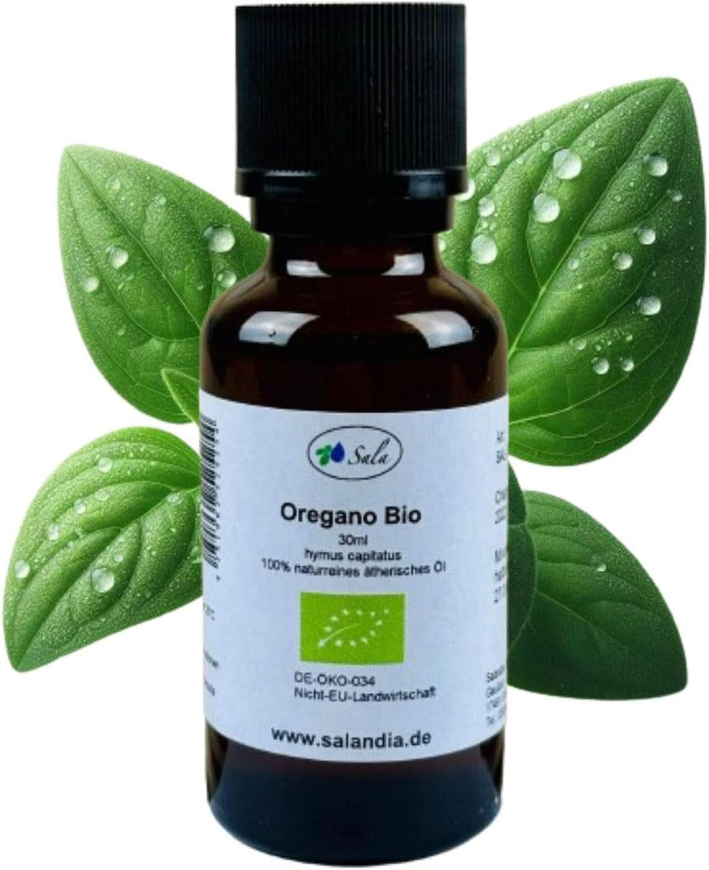 Aceite de Orégano Aroma Aceite Esencial de Orégano BIO - Para consumo - 100% natural 30 ml Arome Naty Shop