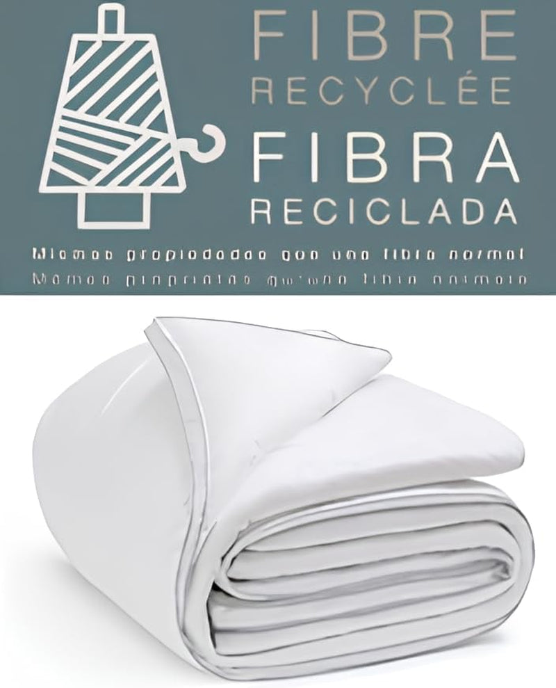 FORNOR 14838 Edredón, fibra reciclada, 220 X 24 Cm Edredones y colchas Naty Shop