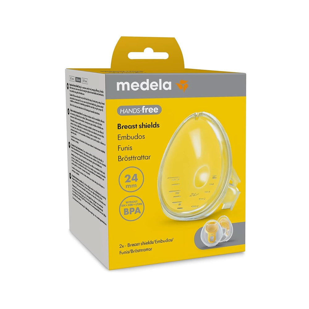 Medela Protectores De Mama Manos Libres, Accesorios Sacaleches Alimentación Y Accesorios Lactancia Bebe Naty Shop 24 Mm