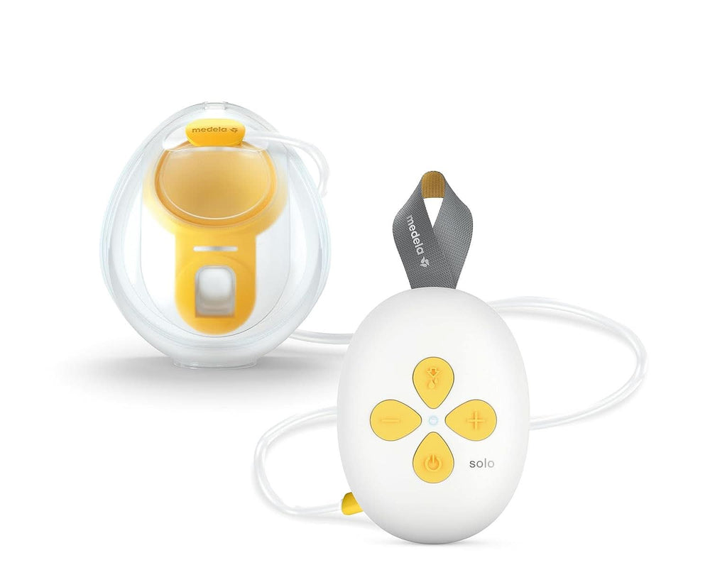 Pompă de sân fără mâini Medela Solo | Pompă de sân electrică compactă și intuitivă pentru pompare pe o singură față Accesorii Hrana si Alaptare Bebe Naty Shop Solo Hands-Free