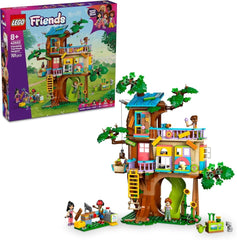 LEGO Friends Set de Construcción y Juego de Casa en el Árbol para Juego de Roles, Casa de Juguete para Niñas de 8 Años, Set con 4 Minifiguras de Personajes y 2 Figuras de Animales, Idea de Regalo para Niños 42652 Juegos de Construcción Besuche den LEGO-Store Default Title