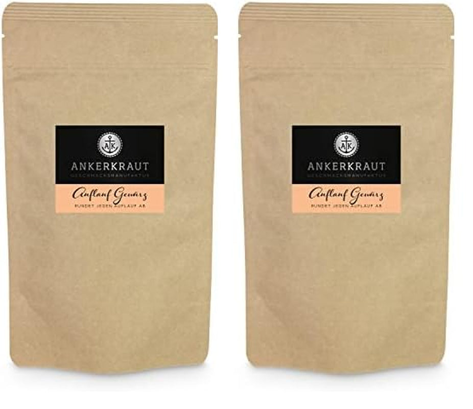 Ankerkraut Auflauf, für Gemüse-, Kartoffel- und Nudelauflauf, Gewürzsalz mit Pfeffer, Parsilie, Knoblauch, Karotte, 90 g en Korkenglas