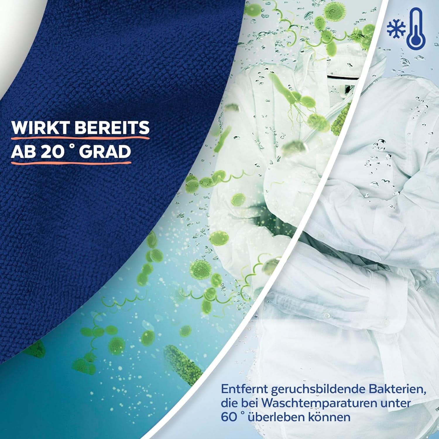 Sagrotan Detergente para la higiene de la ropa Sky Fresh Refill - efecto desinfectante, para una ropa higiénicamente limpia y fresca Detergentes para ropa Naty Shop