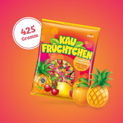 Kaufrüchtchen – 1 x 425G – caramelos con cinco sabores de frutas Naty Shop
